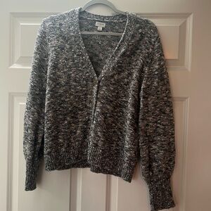 Women’s chunky Jcrew Factory multicolor cardigan
